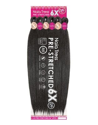 6X PRE-STRETCHED 56 Inch 6PCS NalaTress Braiding Hair By Janet Collection