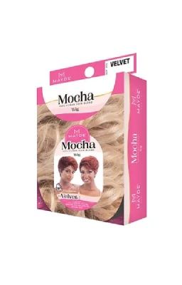 Velvet Mocha Human Blend Wig Mayde Beauty