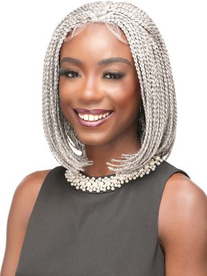 Braid Bob 12 Destiny Synthetic Hair Lace Front Wig Beauty Elements