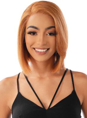 15A Bob 10 Virgin Human Hair Brazilian Gold lace front Wig Beauty Elements