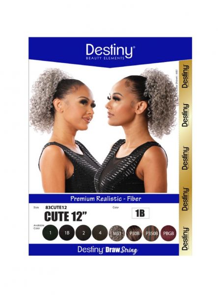 Cute 12 Destiny Drawstring Ponytail Beauty Elements