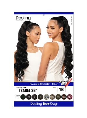 Isabel 28 Destiny Drawstring Ponytail Beauty Elements