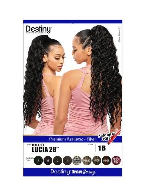 Lucia 28 Destiny Drawstring Ponytail Beauty Elements