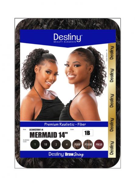 Mermaid 14 Destiny Drawstring Ponytail Beauty Elements