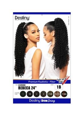 Rebeca 24 Destiny Drawstring Ponytail Beauty Elements