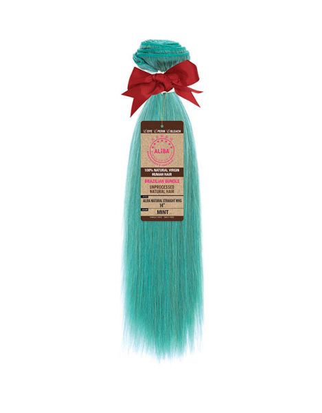 9S+ Aliba Natural Straight Fancy Shade 100 Virgin Remi Human Hair Bundle - Janet Collection