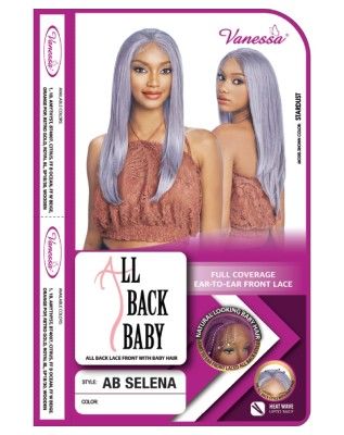 AB Selena Synthetic Hair Lace Front Wig By All Back Baby - Vanessa