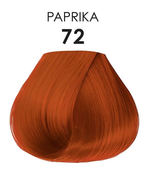 Adore Semi-Permanent Hair color 72 Paprika, 4 oz