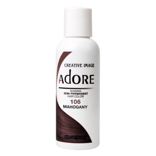 Adore Semi-Permanent Hair Color 106 Mohagany, 4 oz
