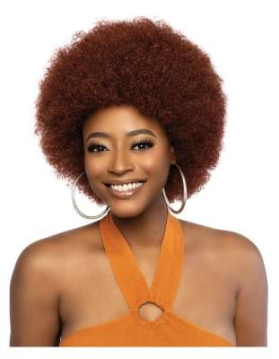 Afro Curly Red Carpet Full Wig Mane Concept