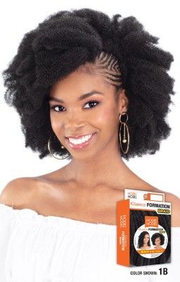 Afro Kinky Bulk 20 Glance Formation Braid Model Model