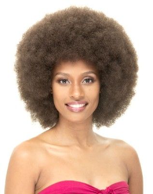 Afro kinky Synthetic Hair Full Wig By Janet Collection