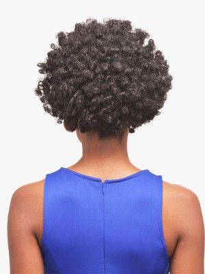 HH Afro Puff Jumbo Drawstring Destiny 100% Remi Human Hair Bun - Beauty Elements