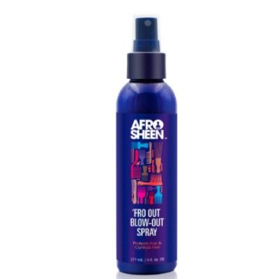 Afro Sheen FRO OUT BLOW OUT Spray, Afro Sheen Products, Afro Sheen Hair spray, hair Spray, OneBeautyWorld.Com, Afro Sheen, Texture, hair, spray,