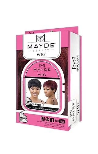 Mayde Beauty Synthetic Lace Front Wig- AIDEN