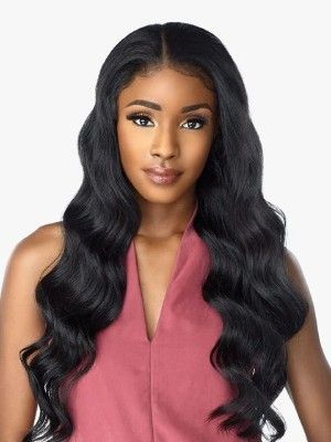 Akeely Highbun Synthetic Cloud 9 Swiss Lace What Lace 360 13x4 Frontal Lace Wig Sensationnel
