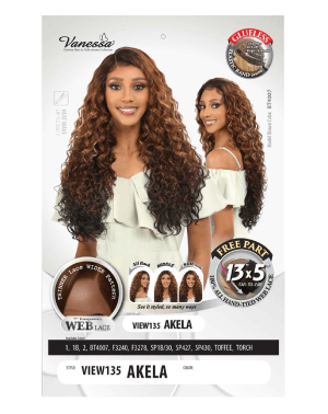 VIEW135 Akela 13x5 Ear to Ear Glueless HD Lace Front Wig Vanessa