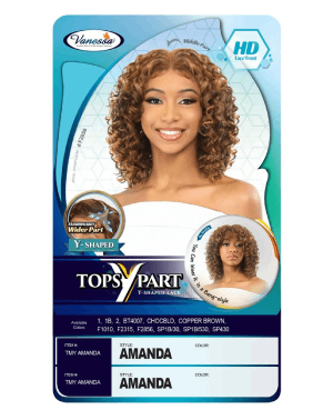 TMY Amanda Y-Shaped Synthetic Hair HD Lace Front Wig Vanessa