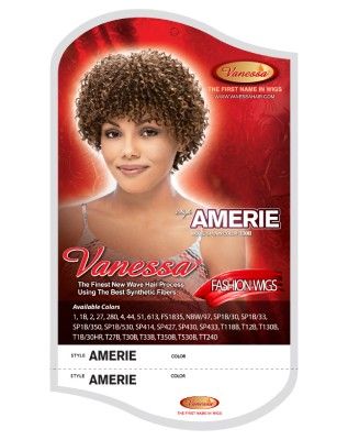 Amerie Synthetic Hair Full By Fashion Wigs - Vanessa