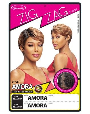 Amora Zig Zag Z Part Lace Front Wig By Vanessa
