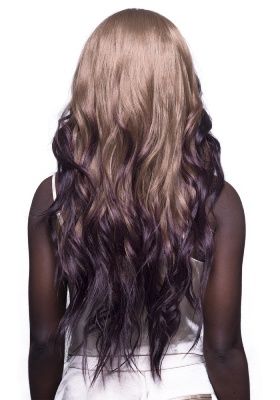 Andrea Human Hair Blend Deep Part Lace Front Wig Laude Hair