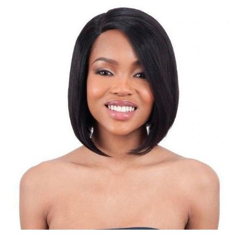ANGLED BOB by Mayde Beauty 100% Human Hair Lace and Lace Front Wig