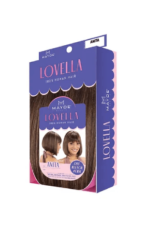 Anita Lovella 100 Human Hair Wig Mayde Beauty