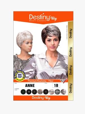 Anne Destiny Premium Realistic Fiber Full Wig - Beauty Elements