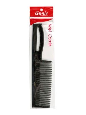 Annie 68 Black Plastic Wet Comb Dz