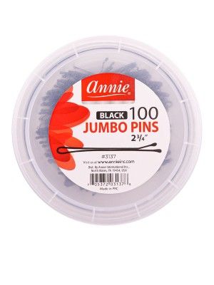 Annie Black Jumbo Hair Pin 3137
