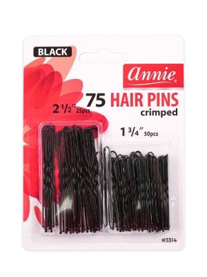 annie combo hair pin, crimped combo hair pin, 3314 hair pin, annie crimped pin, onebeautyworld, Annie, Crimped, Combo, Hair, Pin, 50CT, 1 3/4, And, 25CT, 1/2, 3314, 1Dzn