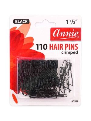 annie hair pin, crimped hair pin, annie crimped hair pin, 3332 hair pin, onebeautyworld, Annie, Crimped, Hair, Pin, 1 1/2, 3332, 1Dzn