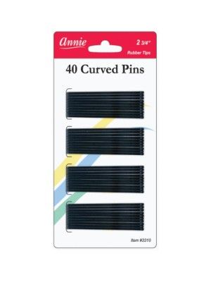 annie curved pin, curved pin, 3310 curved pin, rubber tip curved pin, onebeautyworld, Annie, Curved, Pin, 2 3/4, 3310, 1Dzn