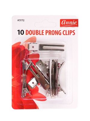 annie prong clip, double prong clip, prong hair clip, 3172 clip, onebeautyworld, Annie, Double, Prong, Hair, Clip, 3172, 1Dzn