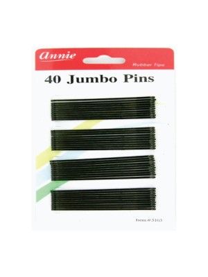 annie hair pin, jumbo hair pin, 3103 hair pin, black hair pin, annie jumbo hair pin, onebeautyworld, Annie, Jumbo, Hair, Pin, 3103, 2 3/4, 1Dzn