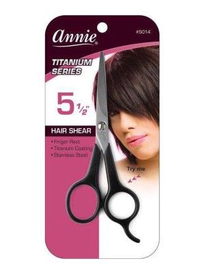 annie stainless hair shear, professionel hair shear, annie tatinium coat hair shear, 5014 hair shear, stainless hair shear, onebeautyworld, Annie, Professional, Stainless, Titanium, Coat, Hair, Shears, 5.5, 5014, 1Dzn