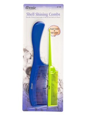 Annie Brush Tail Shell Shining Comb 130