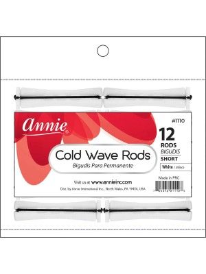 annie wave rod, cold wave rod, annie cold wave rod, 1110 cold wave rod, annie 1110 rod, onebeautyworld, Annie, Short, Cold, Wave, Rod, White, 1110, 1Dzn
