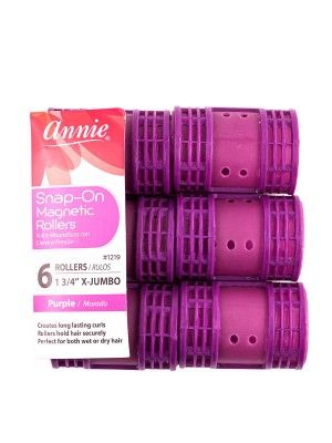 Annie Snap On Magnetic Roller Purple 1219