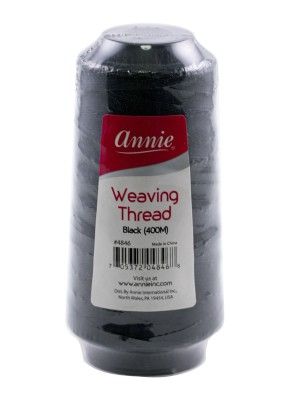Annie Weaving Thread 400 Meter Black 4846