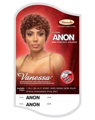 ANON Synthetic Hair Full Wig Fashion Wigs Vanessa