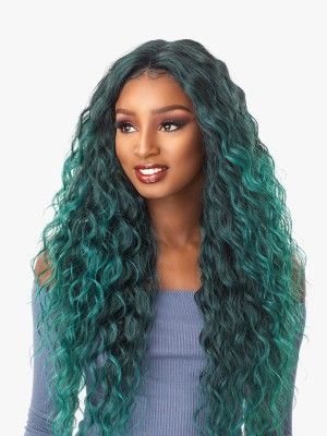 ANYA Empress Synthetic Natural Center Lace Front Wig - Sensationnel
