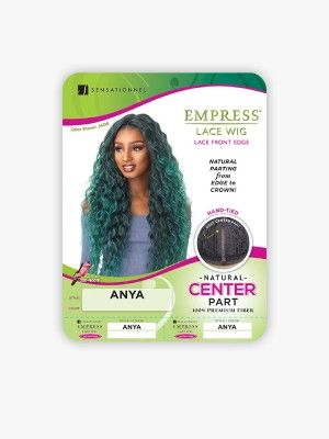 ANYA Empress Synthetic Natural Center Lace Front Wig - Sensationnel