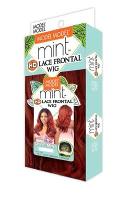 Apple Mint 13X4 HD Lace Frontal Wig Model Model