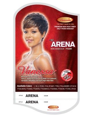 Arena Synthetic Hair Full By Fashion Wigs - Vanessa