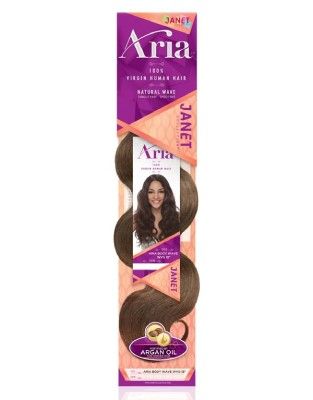 Aria Body Wave 100 Virgin Human Hair Bundle - Janet Collection
