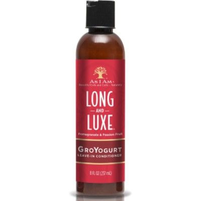 groyogurt leave in conditioner, AS I AM Long Luxe GROYOGURT Leave-in Conditioner, 8 oz, As I Am Long & Luxe GroYogurt Leave-in Conditioner 8oz, As I Am Long & Luxe Pomegranate & Passion Fruit GroYogurt Leave-in-Conditioner, Long & Luxe GroYogurt Leave-in 