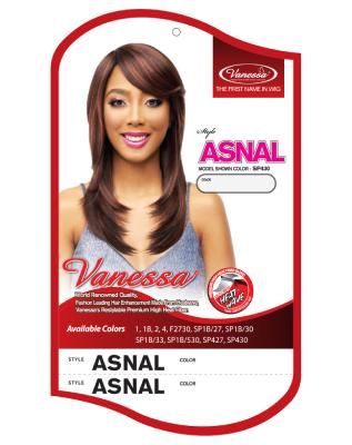 Asnal Synthetic Hair Full By Fashion Wigs - Vanessa