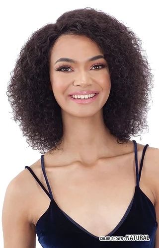 ATLANTIS CURL by Mayde Beauty 5 Inch Lace and Lace Human Hair Wig