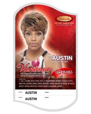 Austin Synthetic Hair Full By Fashion Wig - Vanessa